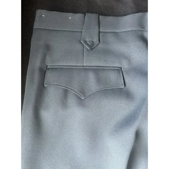 Circle S Mens Western Suit 42R Blazer 38 Pants Gray 2Pc Dallas TX Yokes Cowboy